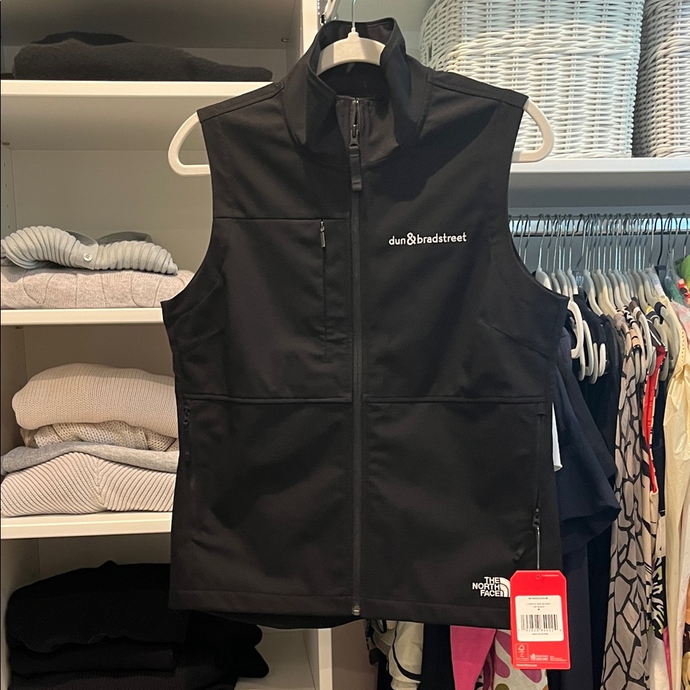 The North Face Black Softshell Vest